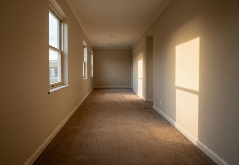Restored living room in a Sydney home after flood damage repair
